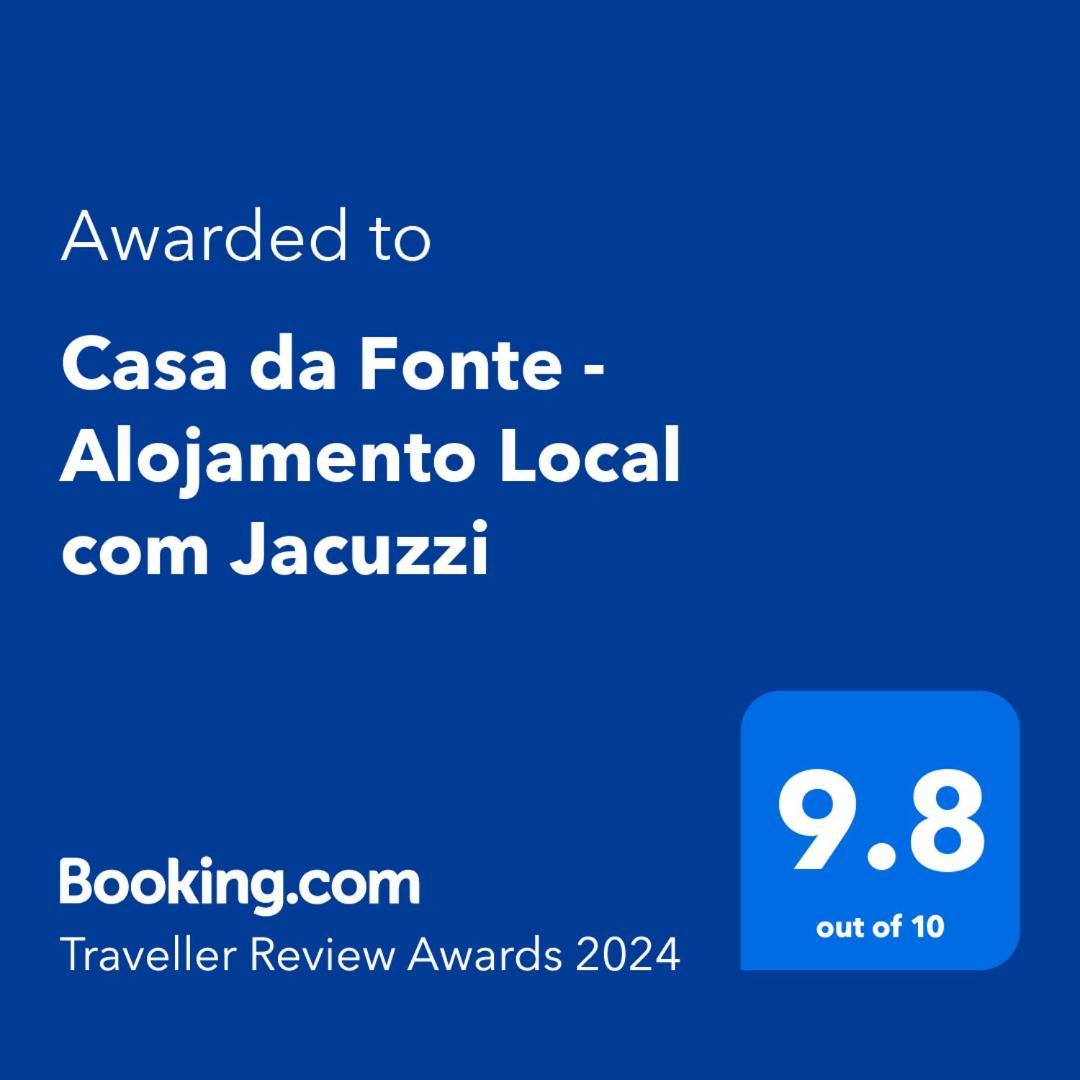 Casa Da Fonte - Alojamento Local Com Jacuzzi Nordeste  Exterior photo